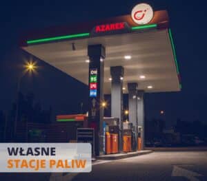 własne stacje paliw